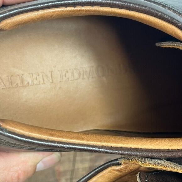 Allen Edmonds Shoes Oxfords Mens 11 D Denali Black Leather Split Toe USA Made main image 5